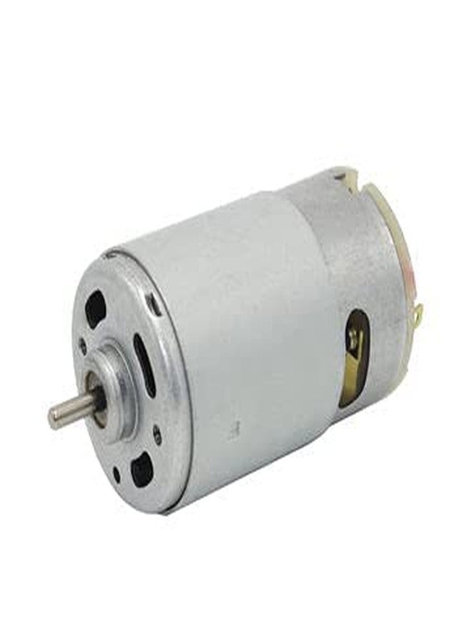 Diktmark 12v 555 DC Motor 12000rpm High Speed with Drill Chuck Kit for DIY Projects RS-555 Multipurpose Brushed Motor 13000rpm High RPM with 12v 2 Ampere Adapter - Image 4